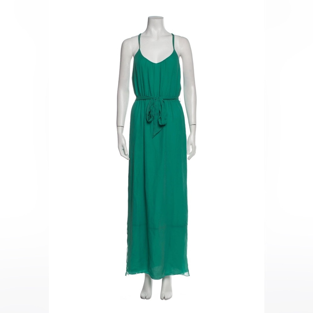 Rebecca Taylor Green Silk Gown